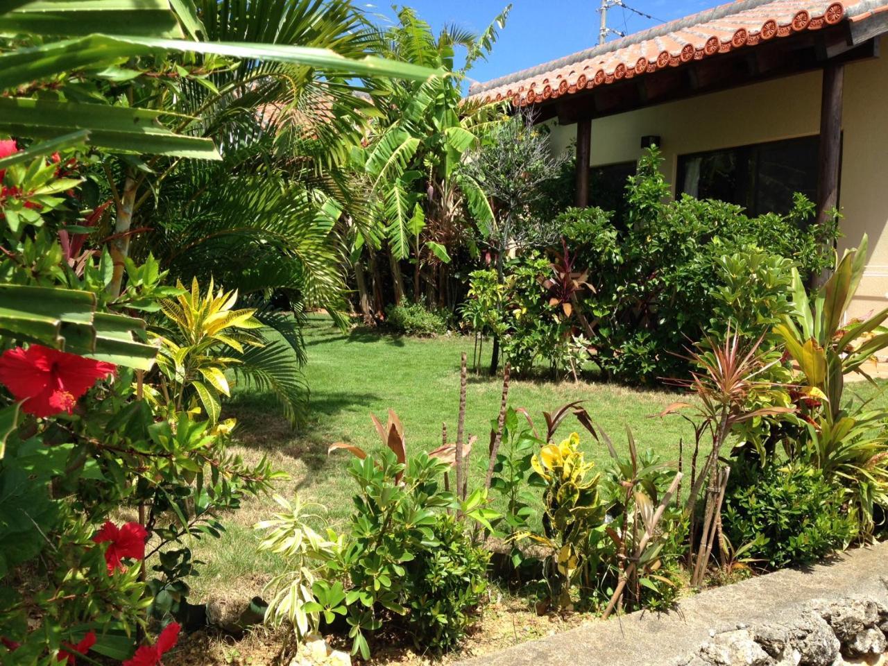 Akachichi Guesthouse Onna Exterior foto