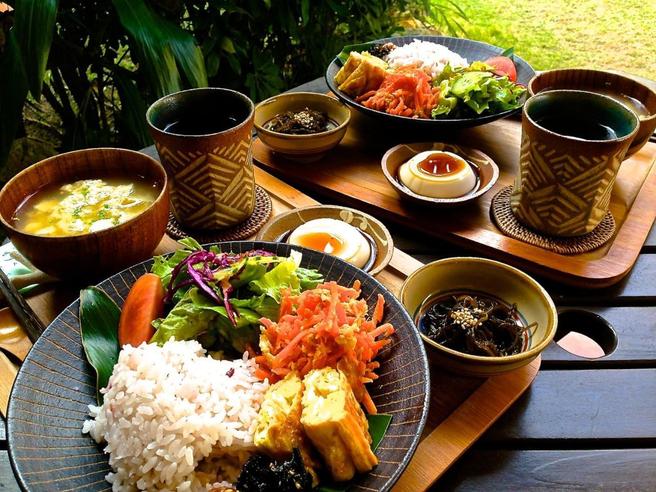 Akachichi Guesthouse Onna Exterior foto